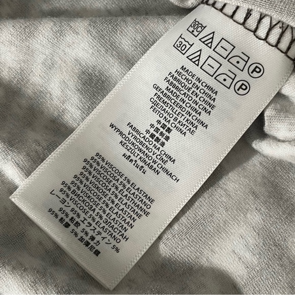 Michael Kors Zebra Print Top With Fringe Bottom - Size L - Picture 7 of 7